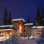 Mountain retreat rockies ski modern canadian onekindesign rugged mckinley burkart gibeon kindesign photography homes