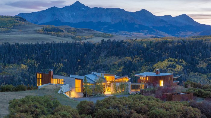 Mountain colorado retreat views mansion upscale large
